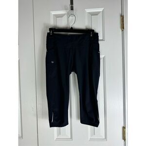 Athleta Womens Black Capri Leggings Size Small